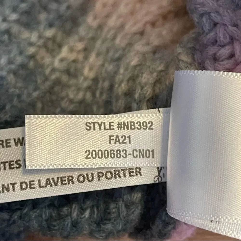Madewell Space-Dyed Button-Shoulder Pullover Striped Sweater XS NWT